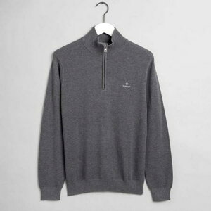 Kg Y jbg&Z[^[ AE^[ Cotton Piqu Half-Zip Sweater
