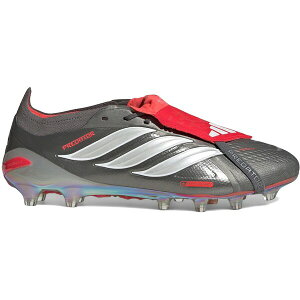 adidas �A�f�B�_�X �����Y �X�j�[�J�[ Iron Metallic/Cloud White/Lucid Red �yadidas Predator Elite Fold-Over Tongue AG Finishers Steel Pack�z �T�C�Y US_5.5(23.5cm)