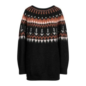 【送料無料】 アニエバイ レディース ニット&セーター アウター Sweaters Black
