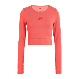 【送料無料】 ナイキ レディース カットソー トップス W NSW LS CROP TOP DNC Salmon pink