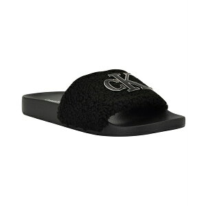 �J���o���N���C�� ���f�B�[�X �T���_�� �V���[�Y Women's Ahva Cozy Slip-On Pool Slides Black