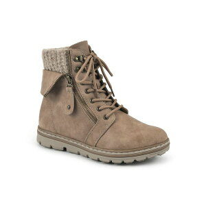 NtoCzCg}Ee fB[X u[c V[Y Women's Kaylee Lace-Up Boots Natural