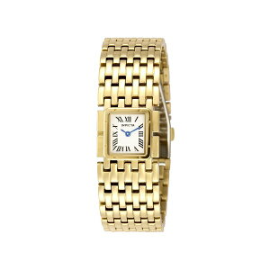 CrN^ fB[X rv ANZT[ Women's 49477 Mayamar Quartz 2 Hand White Dial Watch Gold