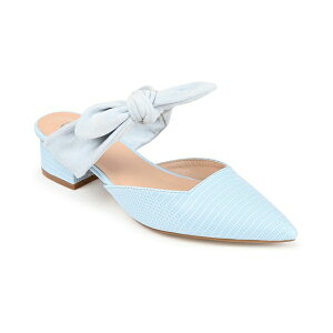 W[j[RNV fB[X T_ V[Y Women's Melora Bow Detail Slip On Mules Blue