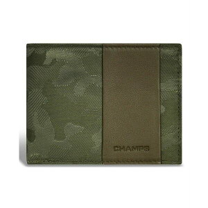 `vX Y z ANZT[ Men's Camo Collection Leather Top Wing Wallet Green