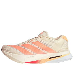 adidas �A�f�B�_�X ���f�B�[�X �X�j�[�J�[ �y(WMNS) adidas adizero Boston 13 'Off White Beam Orange' JP9249�z �T�C�Y US_W_12