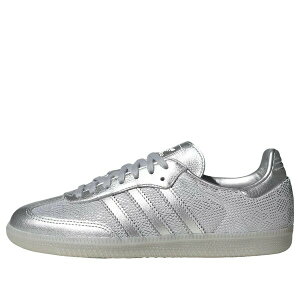 adidas �A�f�B�_�X ���f�B�[�X �X�j�[�J�[ �y(WMNS) adidas Samba OG 'Silver Metallic' LA2687�z �T�C�Y US_8.5(25.5cm)