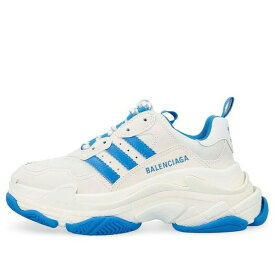 Balenciaga バレンシアガ レディース スニーカー 【(WMNS) Balenciaga Triple S x Adidas 'White Blue' 712764W2ZB39040】 サイズ US_6(23.0cm)