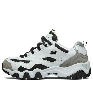Skechers �X�P�b�`���[�Y ���f�B�[�X �X�j�[�J�[ �y(WMNS) Skechers D Lites 2.0 White 66666217-WLGY�z �T�C�Y US_7.5(24.5cm)