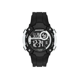 スケッチャーズ メンズ 腕時計 アクセサリー Westlawn Men's 51mm Digital Chronograph Plastic Watch Black Black