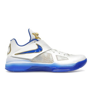 Nike �i�C�L �����Y �X�j�[�J�[ �yNike KD 4 The Real MVP�z �T�C�Y US_10.5(28.5cm) Summit White/Hyper Royal/Metallic Gold