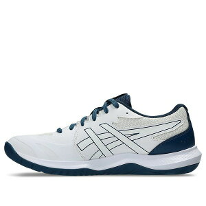 ASICS �A�V�b�N�X �����Y �X�j�[�J�[ �yASICS Gel-Tactic 13 'White Mako Blue' 1071A114-101�z �T�C�Y US_M_14