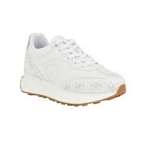 QX fB[X Xj[J[ V[Y Women's Luchia Fashion Forward Chunky Bottom Sneakers White Multi - Manmade