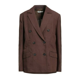 TRUSSARDI トラサルディ ジャケット＆ブルゾン アウター レディース Suit jackets Dark brown