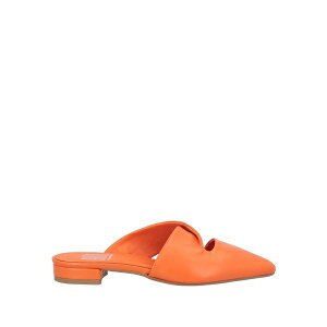 �y���������z �o�� ���f�B�[�X �T���_�� �V���[�Y Mules & Clogs Orange