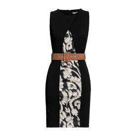 【送料無料】 フラコミーナ レディース ワンピース トップス Mini dresses Black