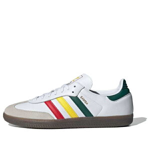 adidas �A�f�B�_�X �����Y �X�j�[�J�[ �yadidas Samba OG 'Rasta 'White' IH3118�z �T�C�Y US_M_4