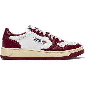 Autry オートリー メンズ スニーカー 【Autry Medalist Leather Low】 サイズ EU_45(30.0cm) Burgundy White