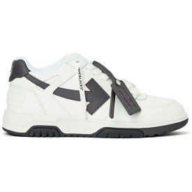 OFF-WHITE オフホワイト メンズ スニーカー 【OFF-WHITE Out Of Office OOO Low Tops】 サイズ EU_40(25.0cm) White Dark Grey