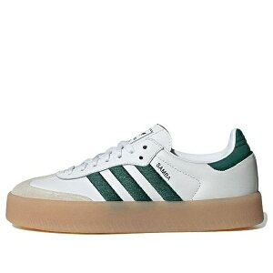 adidas �A�f�B�_�X ���f�B�[�X �X�j�[�J�[ Cloud White/Collegiate Green/Cloud White �y(WMNS) adidas Sambae 'White Collegiate Green Gum' ID0440�z �T�C�Y US_W_10.5