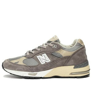 New Balance �j���[�o�����X ���f�B�[�X �X�j�[�J�[ Gray/Khaki/White �y(WMNS) New Balance 991 Made in England '40th Anniversary' W991UKF�z �T�C�Y US_W_10.5