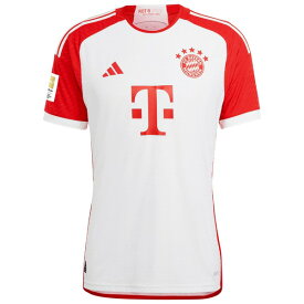 アディダス メンズ ユニフォーム トップス Jamal Musiala Bayern Munich adidas 2023/24 Home Authentic Jersey White