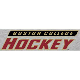 ファナティクス メンズ Tシャツ トップス Boston College Eagles Hockey East Long Sleeve TShirt Heathered Gray