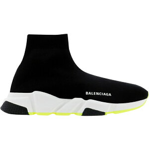 Balenciaga �o�����V�A�K �����Y �X�j�[�J�[ �yBalenciaga Speed Fluo Yellow Sole�z �T�C�Y US_12(30.0cm) Black/Fluo Yellow