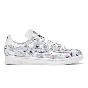 adidas �A�f�B�_�X �����Y �X�j�[�J�[ �yadidas Stan Smith Mickey Mouse 3D�z �T�C�Y US_5(23.0cm) Cloud White/Core Black/Cloud White