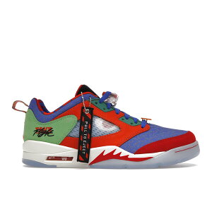 Jordan �W���[�_�� �����Y �X�j�[�J�[ �yJordan 5 Retro Low Doernbecher Michael (2022)�z �T�C�Y US_5(23.0cm) Hyper Royal/Orange