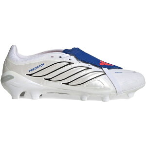 adidas �A�f�B�_�X �����Y �X�j�[�J�[ �yadidas Predator League Fold-Over Tongue FG Jude Bellingham Icon Takeover Pack�z �T�C�Y US_M_13.5 Cloud White/Zero Metalic/Royal Blue