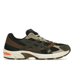 ASICS �A�V�b�N�X �����Y �X�j�[�J�[ �yASICS Gel-1130 MK-II HAL Studio Forest�z �T�C�Y US_6.5(24.5cm) Dark Green/Off White/Orange