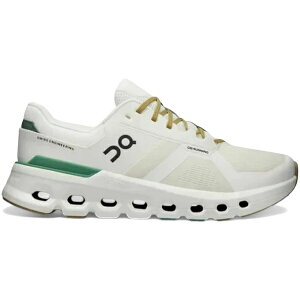 On �I�� �����Y �X�j�[�J�[ �yOn Running Cloudrunner 2 White Green�z �T�C�Y US_11(29.0cm) White/Green