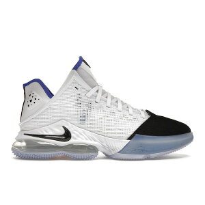 Nike �i�C�L �����Y �X�j�[�J�[ �yNike LeBron 19 Low White Medium Blue Siren Red Black�z �T�C�Y US_M_13 White/Medium Blue/Siren Red/Black
