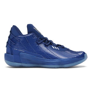 adidas �A�f�B�_�X �����Y �X�j�[�J�[ �yadidas Dame 7 Ric Flair�z �T�C�Y US_12.5(30.5cm) Royal Blue/Silver Metallic/Royal Blue