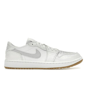 Jordan �W���[�_�� �����Y �X�j�[�J�[ �yJordan 1 Retro Low Golf White Gum�z �T�C�Y US_12.5(30.5cm) White/Pure Platinum/Gum Medium Brown
