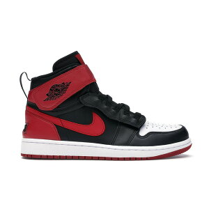 Jordan �W���[�_�� �����Y �X�j�[�J�[ �yJordan 1 High FlyEase Bred White Toe�z �T�C�Y US_11(29.0cm) Black/Gym Red-White