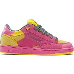 Reebok ���[�{�b�N �����Y �X�j�[�J�[ �yReebok Club C Bulk College Dropout Pink�z �T�C�Y US_M_4.5 True Pink /Always Yellow /Clay Yellow