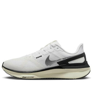 Nike �i�C�L ���f�B�[�X �X�j�[�J�[ �y(WMNS) Nike Air Zoom Structure 25 'White Black Sail' DJ7884-104�z �T�C�Y US_8(25.0cm)