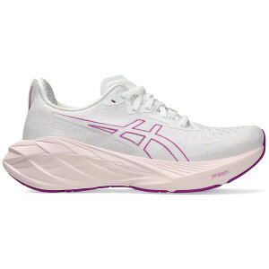 ASICS �A�V�b�N�X ���f�B�[�X �X�j�[�J�[ �yASICS Novablast 4 White Soothing Sea (Women's)�z �T�C�Y US_6.5(23.5cm) White/Soothing Sea