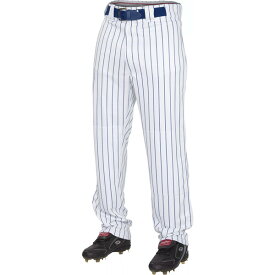 ローリングス メンズ ランニング スポーツ Rawlings Men's Plated Insert Pinstripe Baseball Pants White/Navy