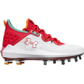 アンダーアーマー メンズ 野球 スポーツ Under Armour Harper 8 Metal Baseball Cleats Red/Orange