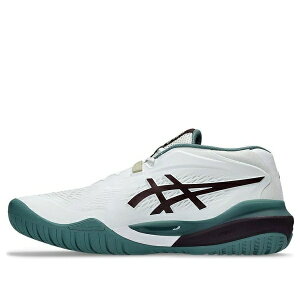 ASICS �A�V�b�N�X �����Y �X�j�[�J�[ �yASICS Gel-Resolution X 2E Wide 'White Dark Aubergine' 1041A487-104�z �T�C�Y US_10.5(28.5cm)