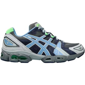 ASICS アシックス メンズ スニーカー 【ASICS Gel-Nimbus 9】 サイズ US_9(27.0cm) Steel Grey Blue Harmony