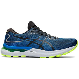 ASICS アシックス メンズ スニーカー 【ASICS Gel-Nimbus 24】 サイズ US_6.5(24.5cm) Black Blue Lake Drive