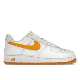 Nike ナイキ メンズ スニーカー 【Nike Air Force 1 Low Retro QS】 サイズ US_8.5(26.5cm) Color Of The Month White University Gold