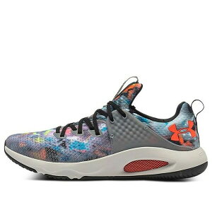 Under Armour A_[A[}[ Y Xj[J[ yUnder Armour HOVR Rise 3 Printed 'Concrete Halo Grey' 3025098-104z TCY US_10.5(28.5cm)