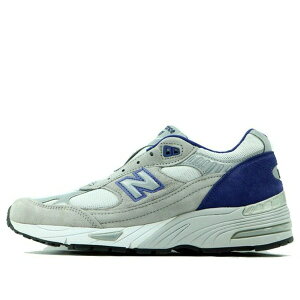 New Balance �j���[�o�����X �����Y �X�j�[�J�[ �yNew Balance 991Series Sneakers Grey/Blue M991CBL�z �T�C�Y US_7.5(25.5cm)