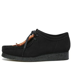 Clarks N[NX Y Xj[J[ yClarks Wallabee 'Black Suede' 26155519z TCY US_8(26.0cm)
