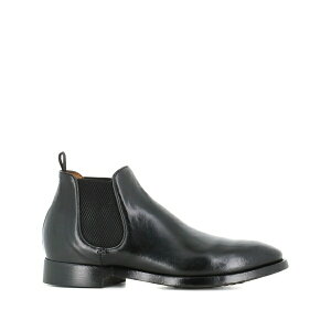 �I�t�B�`�[�l �N���G�C�e�B�u �����Y �u�[�c �V���[�Y Elastic-panel leather boots Black